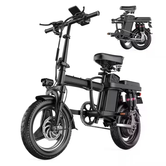Folding Electric Bike Powerful Motor Fast Speed Commuter