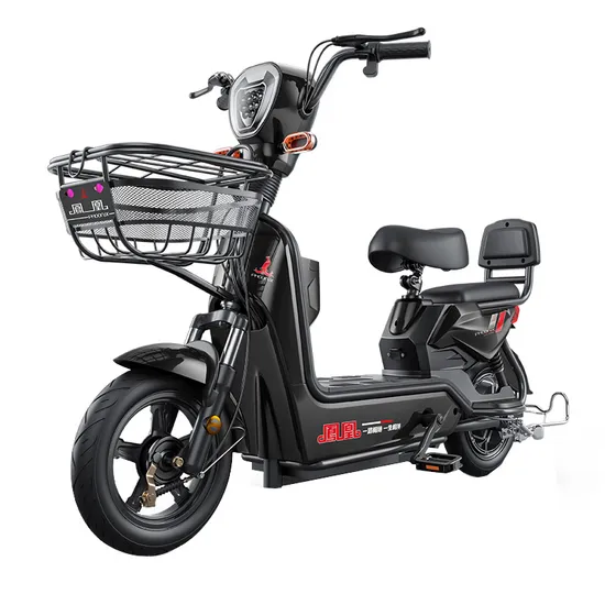 350W 500W 48V 6 to 32ah City Commuter Electric Bike Adult 2 Seater Electric Bike 14 Inch Electric Bikes 