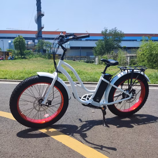 Wholesale OEM Aluminum 48V 500W Lithium Battery with Front Light 26inch Electric Fat Tire Dirt Bike