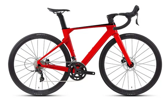Factory Wholesale Speed Cycle Cycling Bike Cheap 700c Full Carbon Fiber Frame Cycle for Man Bicycle Road Gravel Bike Bicycle with Carbon Fiber Frame 