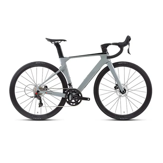 Factory Direct 700c Full Carbon Fiber Frame Racing Cycle for Man Bicycle Road Gravel Bike Bicycle Road with Carbon Fiber Frame with Hydraulic Disc Brake 