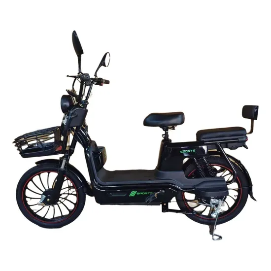 Women′s Comfort Electric Bike Equipped with a Padded Seat Safe Electric Bike 
