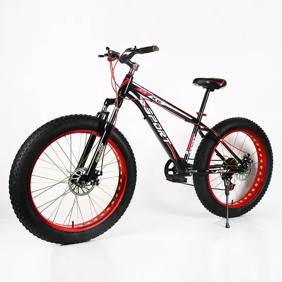Hot Selling New Model Straight Beam 21 Speed Fat Tire Bike Schockingproof Snow Mountain Bicycles in Good Price 
