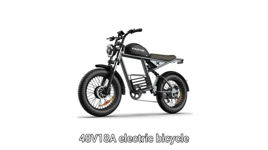 High Quality Speed Long Range Two Wheel 48V18A Brushless Controller Electric Mountain Road Fat Tire City Adult Moto Dirt E