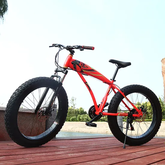 Factory Direct Sale 21speed Mountain Bike 26 Inch Fat Tire Snow Bike 